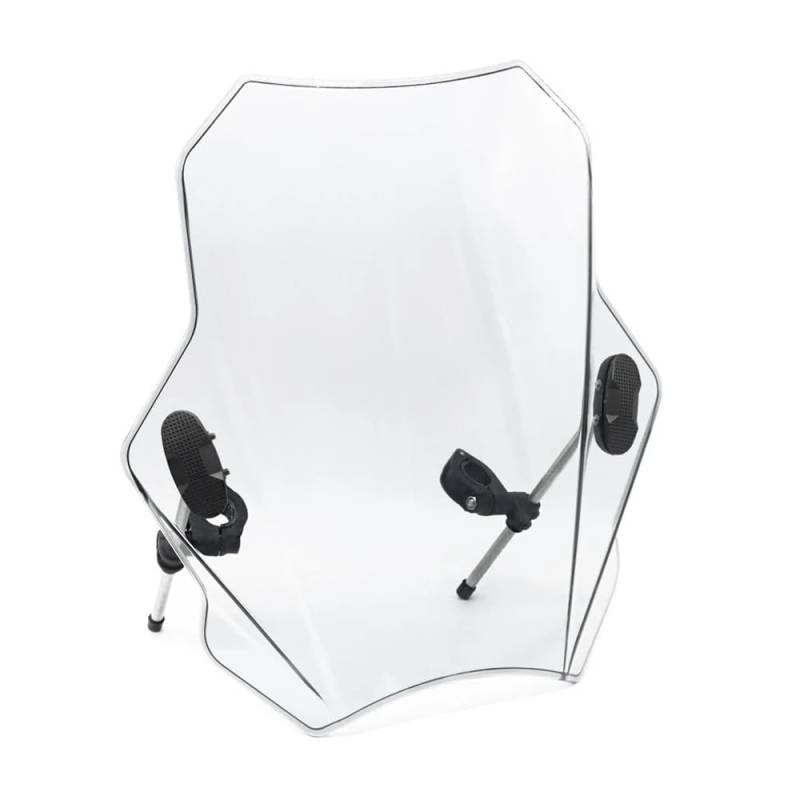 MLTLKPPVNG Windschild Spoiler Motorrad Windschutzscheibe Windschutz Abdeckungen Deflektor Für Trid&ent 660 Für Trident660 2021 2022(White) von MLTLKPPVNG