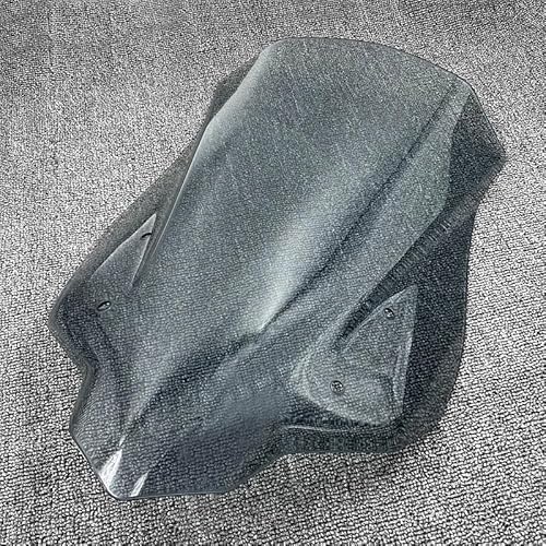 MLTLKPPVNG Windschild Spoiler Motorrad Windschutzscheibe Windschutz Schild Bildschirm Windabweiser Für Für CB500X Für CB 500X 2016 2017 2018 2019 2020(Leichter Rauch) von MLTLKPPVNG