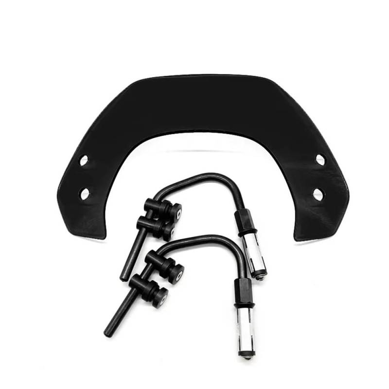 MLTLKPPVNG Windschild Spoiler Motorrad Windschutzscheibe Windschutzscheibe Luftstrom Visier Windabweiser Schutz Für Vesp&a Für Sprint 125 Für Sprint 150 16–22 Für Sprint 125/150(Black) von MLTLKPPVNG