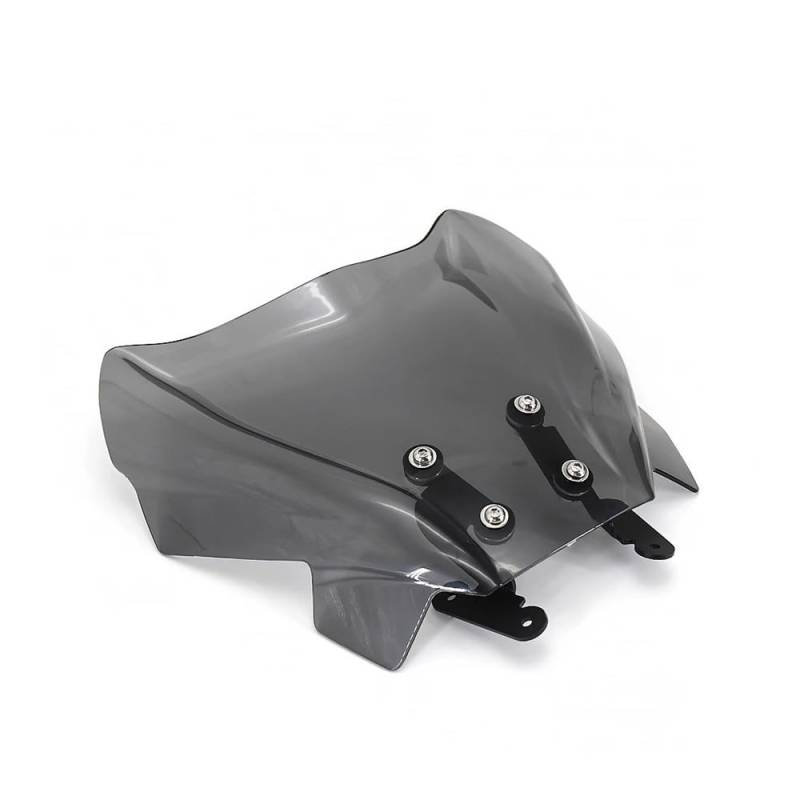 MLTLKPPVNG Windschild Spoiler Motorräder Zubehör Windschutzscheibe Windschutz Air Windabweiser Für Y&amaha Für MT07 Für MT-07 Für MT 07 Für Mt07 2021(Smoky Gray) von MLTLKPPVNG