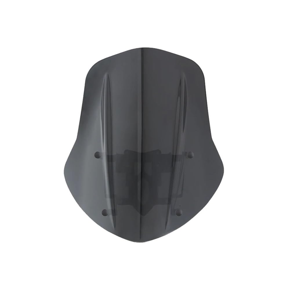 MLTLKPPVNG Windschild Spoiler Windschutzscheibe Mit Montagehalterungs-Kits Für Du&Cati Diavel 2014 2015 2016 2017 2018 Motorrad ABS Windschutzscheibe Windschutz Deflektorschutz(Dark Smoke) von MLTLKPPVNG