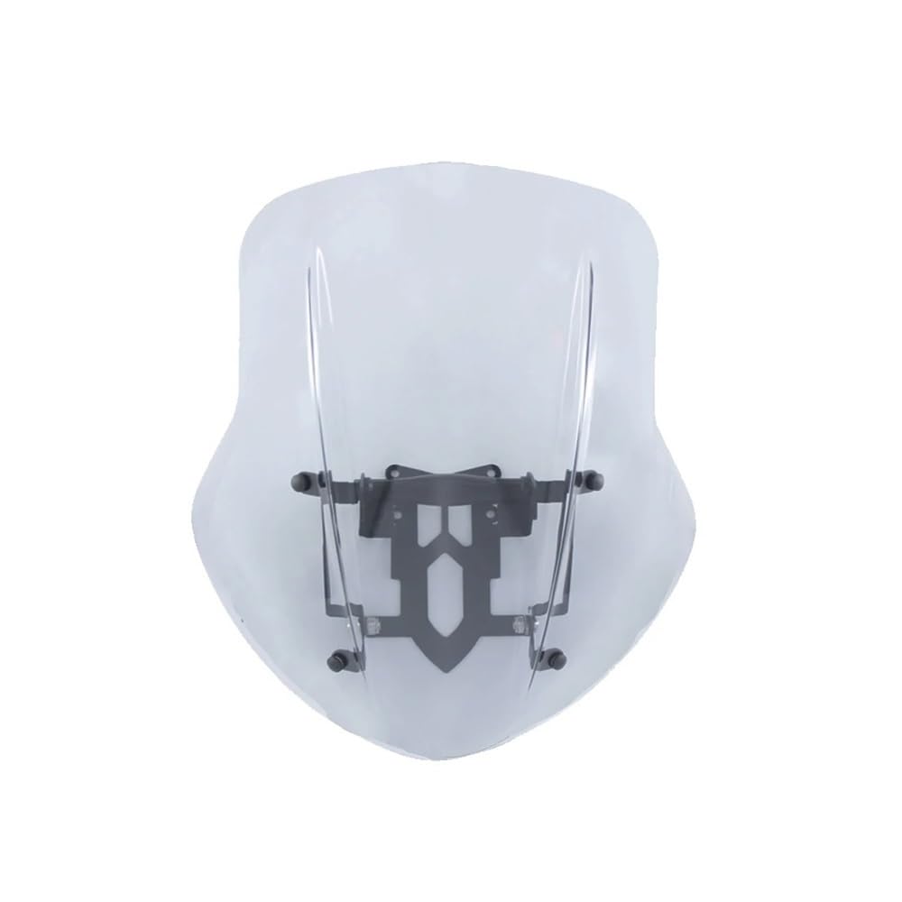 MLTLKPPVNG Windschild Spoiler Windschutzscheibe Mit Montagehalterungs-Kits Für Du&Cati Diavel 2014 2015 2016 2017 2018 Motorrad ABS Windschutzscheibe Windschutz Deflektorschutz(Leichter Rauch) von MLTLKPPVNG