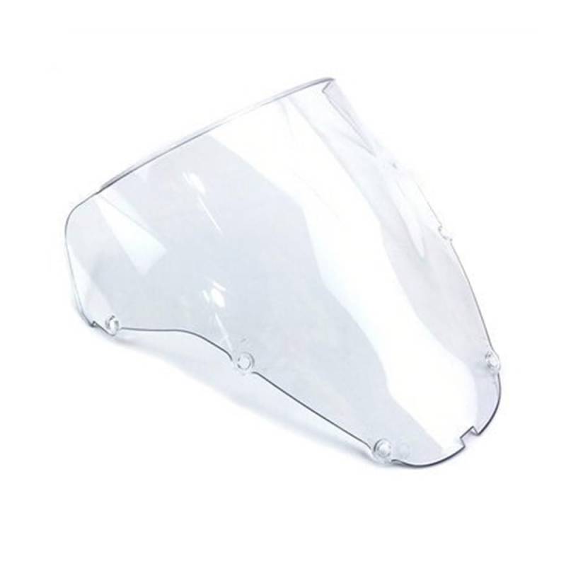 MLTLKPPVNG Windschild Spoiler Windschutzscheibe Windschutz Für Für CBR929RR Für CBR929 RR 929RR Für CBR 929 Für CBR900RR 900 RR 2000 2001 Motorrad Doppel Blase(Klar) von MLTLKPPVNG