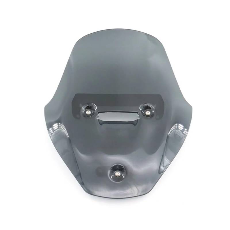 Windschild Spoiler Für Du&Cati Für Diavel V4 2023 Motorrad Transparent Windschutz Touring Wind Deflektoren(Smoked Gray) von MLTLKPPVNG