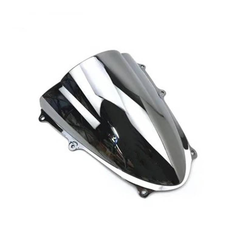 Windschild Spoiler Für Suzu&ki Für GSXR 1000 R Für GSX-R1000 Für K9 2009 2010 2011 2012 2013 2014 2015 2016 Windschutzscheibe Windschutz Double Bubble GSXR1000(Chrom) von MLTLKPPVNG