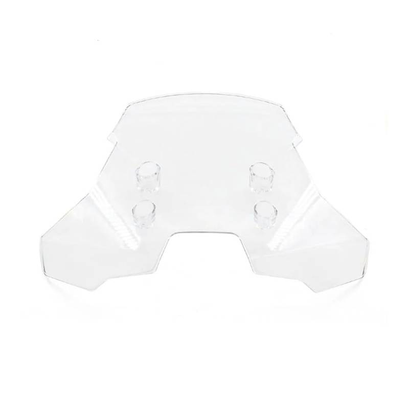 Windschild Spoiler Für Suzu&ki Für V-Strom Für 800DE 2023 2024 Motorrad Windschutzscheibe Spoiler Windschutz Deflektor(Transparent) von MLTLKPPVNG