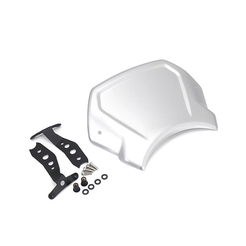 Windschild Spoiler Für Y&amaha Für XSR900 Für XSR-900 Für XSR 900 2016 2017 2018 2019 2020 2021 Windschutzscheibe Windschutz Frontscheibe Windabweiser(Silver) von MLTLKPPVNG