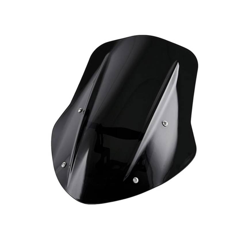 Windschild Spoiler Mit Montagehalterung Windschutzscheibe Für Du&Cati Für Diavel 2014-2017 2018 2019 2020 2021 Motorrad-Windschutzscheiben-Windabweiser-Abdeckung Schwarzer Rauch(2014-2018 Black) von MLTLKPPVNG