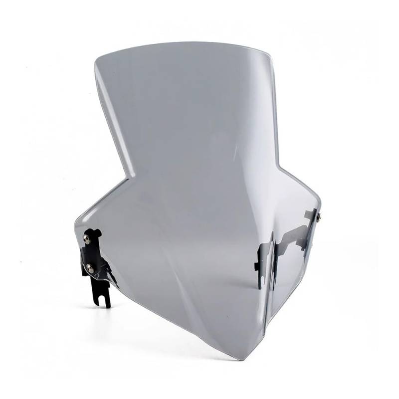 Windschild Spoiler Motorrad Racing Fliegengitter Windschutzscheibe Windschutz Windabweiser Für Hon┐da Für CB650F 2014 2015 2016 2017 2018 2019 2020 2021(Leichter Rauch) von MLTLKPPVNG