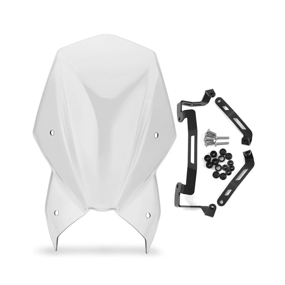 Windschild Spoiler Motorrad Windschutzscheibe Windschutz Für Suzu&ki Für GSX-S1000 Für GSX S Für GSXS1000 Für GSXS 2021 2022 Windabweiser Schild Bildschirm(Klar) von MLTLKPPVNG