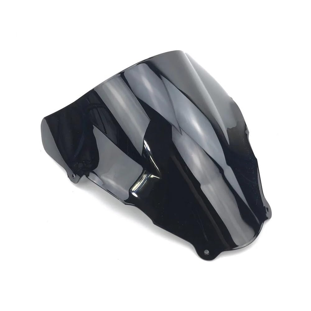Windschild Spoiler Motorräder Double Bubble Windschutz Bildschirm Für Suzu&ki Für SV650 Für SV650S Für SV 650 650S 1999 2000 2001 2002(Black) von MLTLKPPVNG