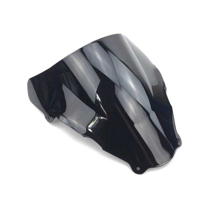 Windschild Spoiler Motorräder Double Bubble Windschutz Bildschirm Für Suzu&ki Für SV650 Für SV650S Für SV 650 650S 1999 2000 2001 2002(Black) von MLTLKPPVNG