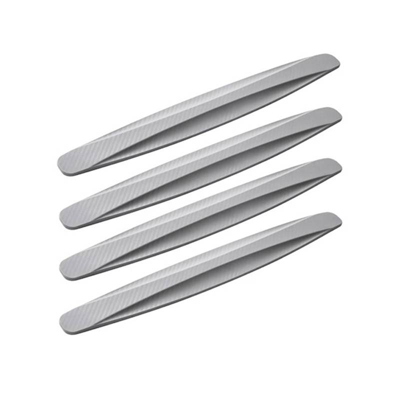 4pcs Flexible Stoßfänger Schutzstreifen Mit Starken Klebstoff Vorder Und Heck Stoßfänger Schutz Upgrades Für Die Sicherheit des Autos Vorne Und Hinten von MLWSKERTY