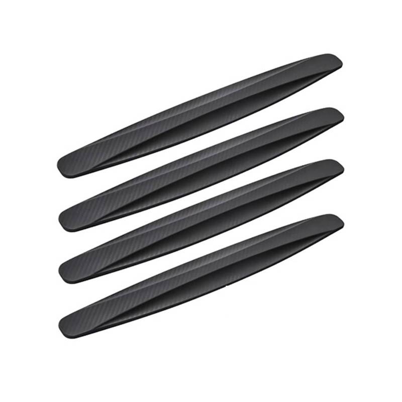 4pcs Flexible Stoßfänger Schutzstreifen Mit Starken Klebstoff Vorder Und Heck Stoßfänger Schutz Upgrades Für Die Sicherheit des Autos Vorne Und Hinten von MLWSKERTY