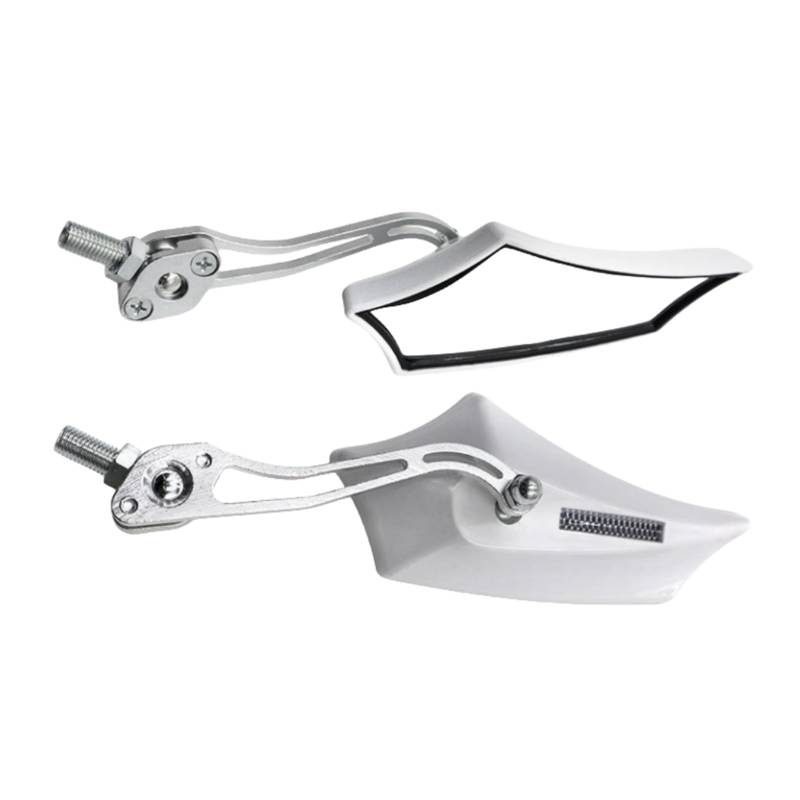 Heckansichtseitenglas Für Motorradmontageschrauben Motorradfahrrad 8mm 10 Mm Gewindeläppchen Fahrradglas von MLWSKERTY