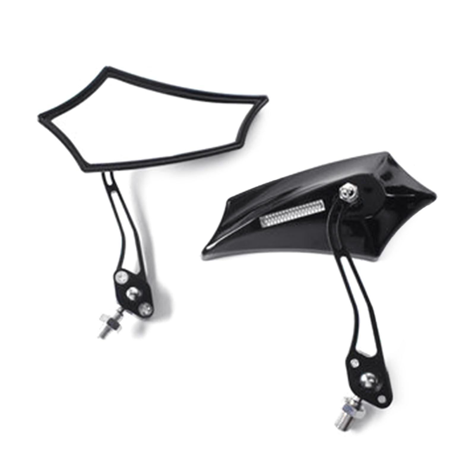 Heckansichtseitenglas Für Motorradmontageschrauben Motorradfahrrad 8mm 10 Mm Gewindeläppchen Fahrradglas Heckansichtseitenglas Für Motorradmontageschrauben Motorradfahrrad 8mm 10 Mm Gewindeläppchen Fahrradglas von MLWSKERTY