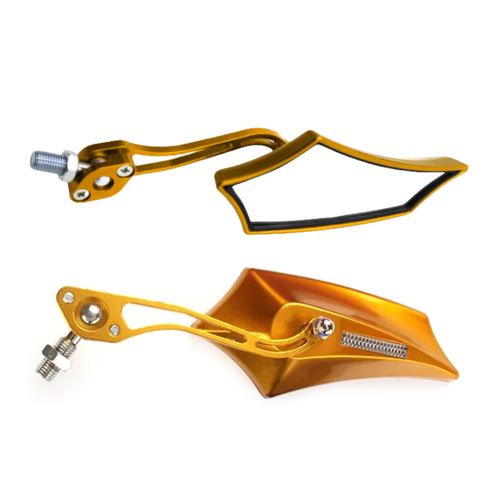 Heckansichtseitenglas Für Motorradmontageschrauben Motorradfahrrad 8mm 10 Mm Gewindeläppchen Fahrradglas Heckansichtseitenglas Für Motorradmontageschrauben Motorradfahrrad 8mm 10 Mm Gewindeläppchen Fahrradglas von MLWSKERTY
