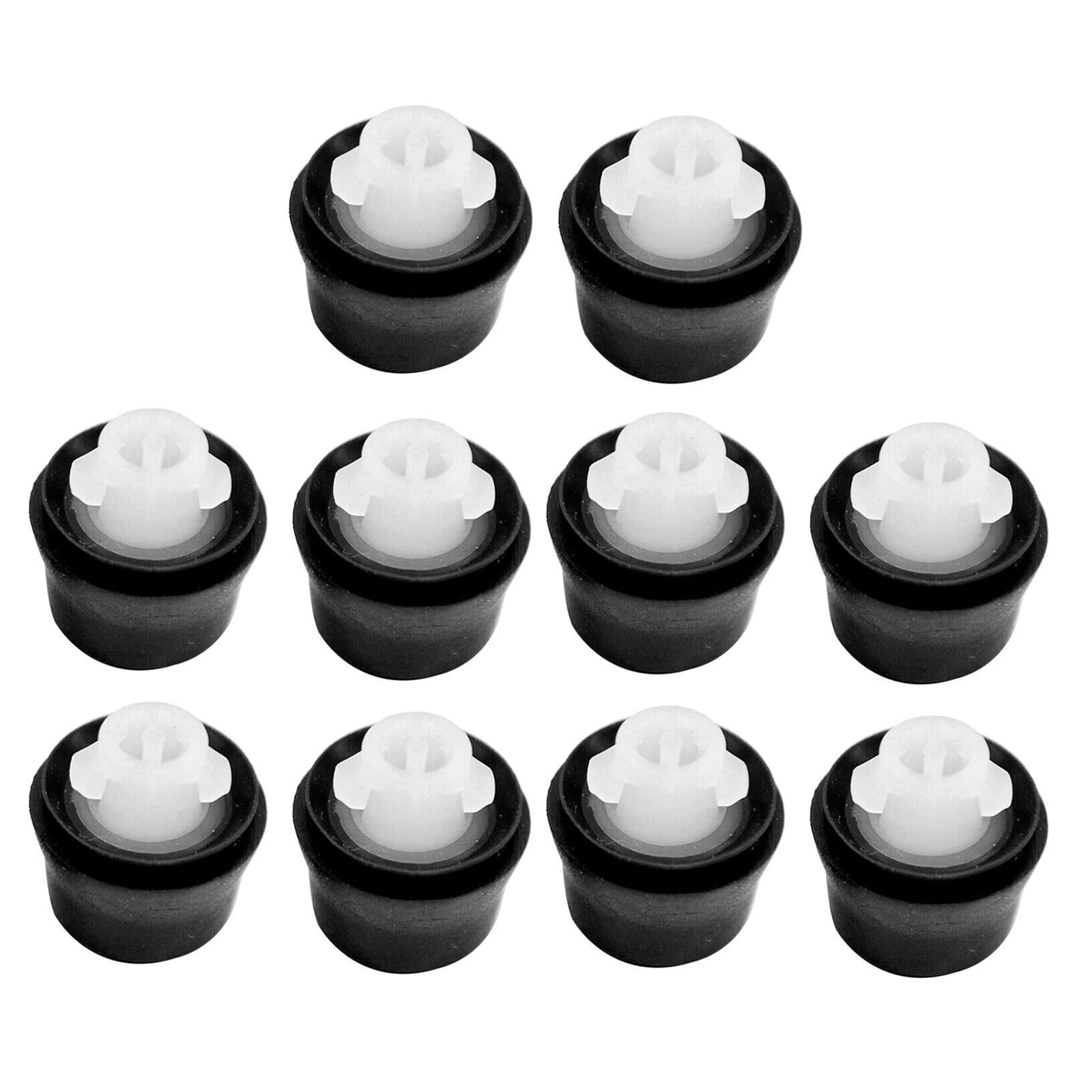 MLWSKERTY 10pcs Gummidämpfer Resilient Gummihalterungen 90541-09124 Ersatzkautschuk Federungspolster Für Automobile MLWSKERTY 10pcs Gummidämpfer Resilient Gummihalterungen 90541-09124 Ersatzkautschuk Federungspolster Für Automobile von MLWSKERTY