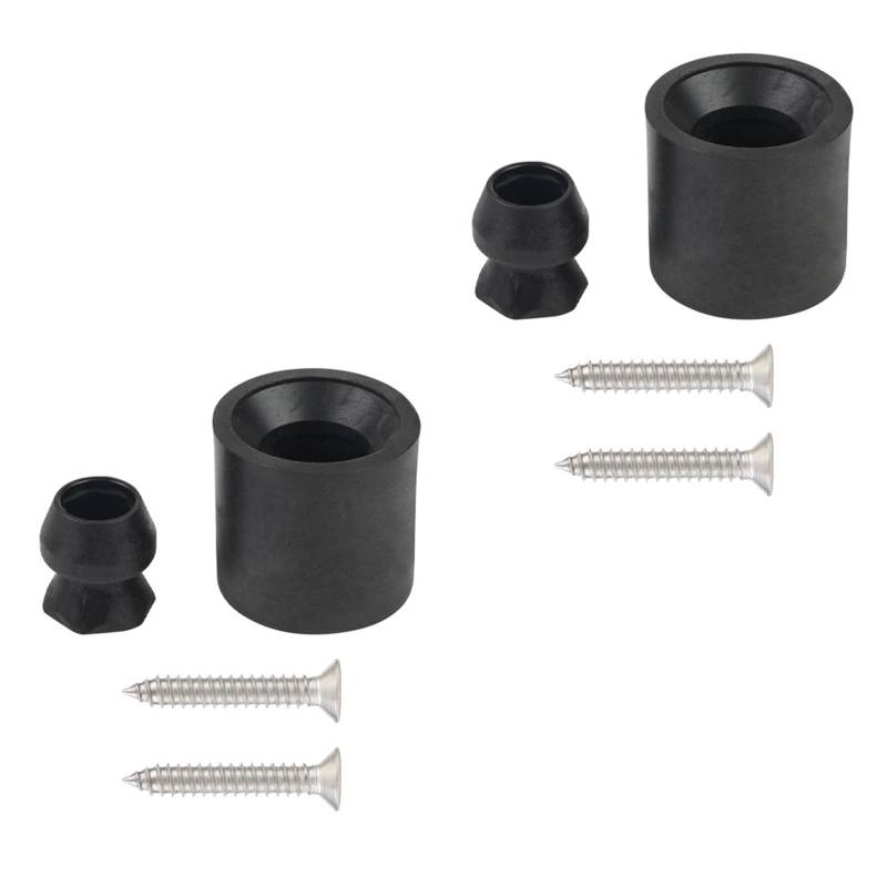 MLWSKERTY 4PCS Anhänger Türhalter Set Gummistopper Fade Resistant Trailer Türstütze Einfache Installationen Für Pferdeanhänger von MLWSKERTY