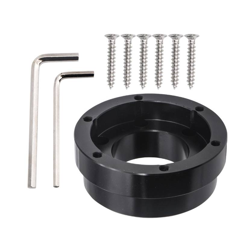 MLWSKERTY 70 Mm Lenkradadapter Plattenspiel Modifikation Teil Für G29 G920 G923 Lenkrad Adapter Abstandshalter Mit Schrauben von MLWSKERTY