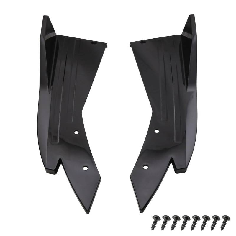 MLWSKERTY Auto Hinteren Stoßfänger Spoiler Lippenflügelverkleidung Mit Befestigungsschrauben Diffusor Wrap Splitter von MLWSKERTY
