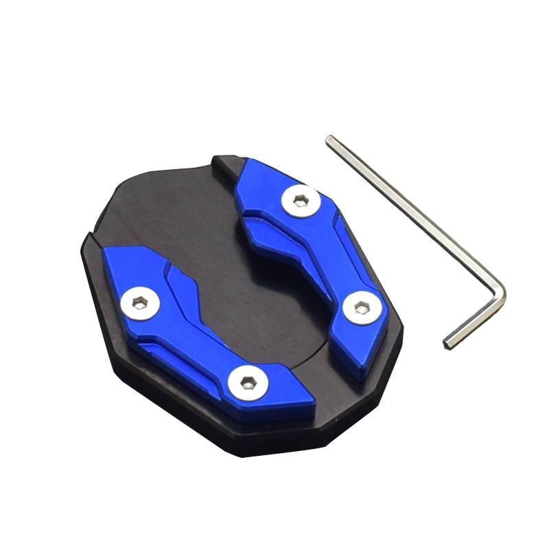 MLWSKERTY Fuß Seitenständer Für NAMX155 Aluminium Ständer Extension Pad Mit Sechskantschlüssel Kickstandplatte von MLWSKERTY