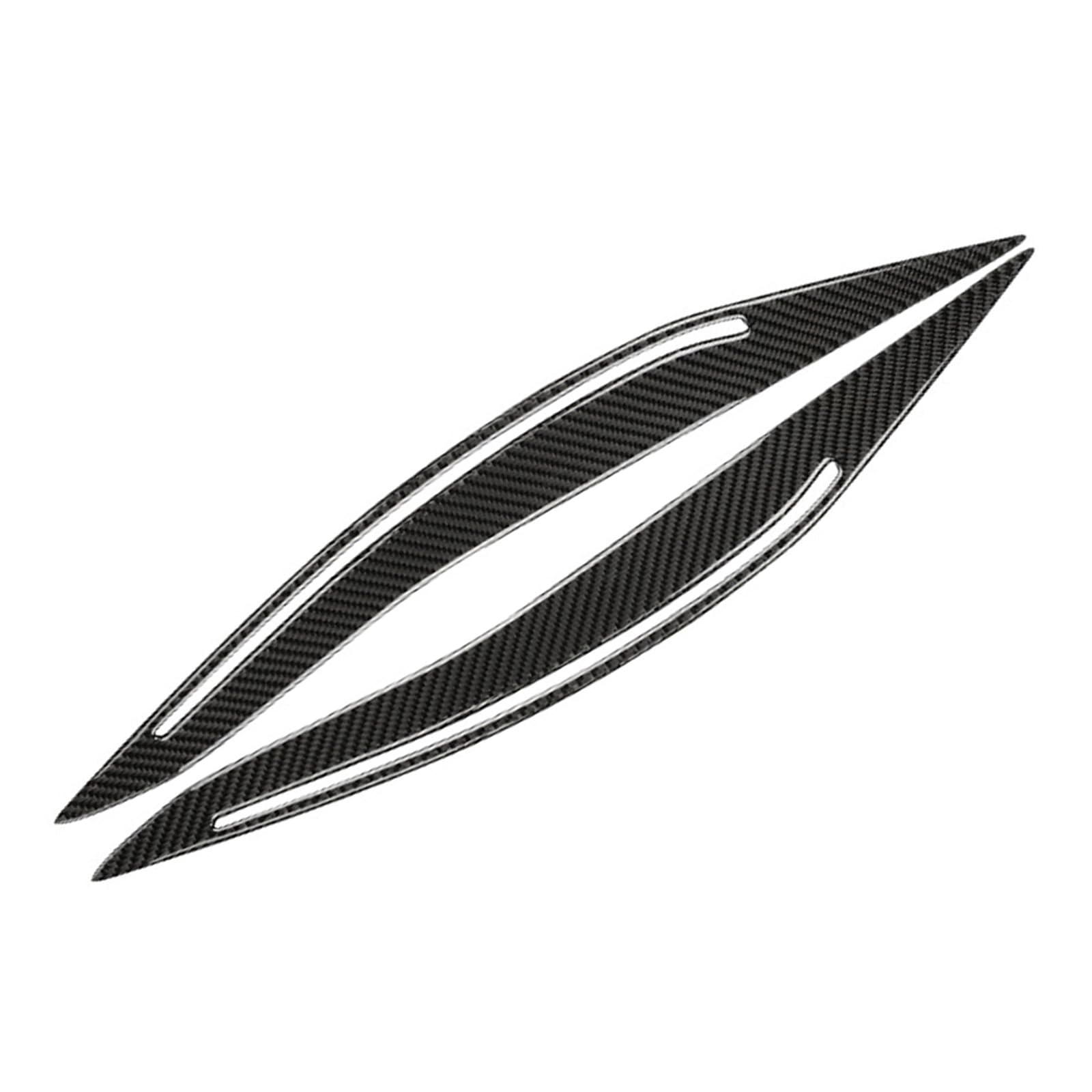 MLWSKERTY Mode Carbon Faser Scheinwerfer Augenlidstreifen Augenbrauen Deckel Spoiler Bodykit Kratzfest Für F10 Auto Enthusiasten 2X MLWSKERTY Mode Carbon Faser Scheinwerfer Augenlidstreifen Augenbrauen Deckel Spoiler Bodykit Kratzfest Für F10 Auto Enthusiasten 2X von MLWSKERTY