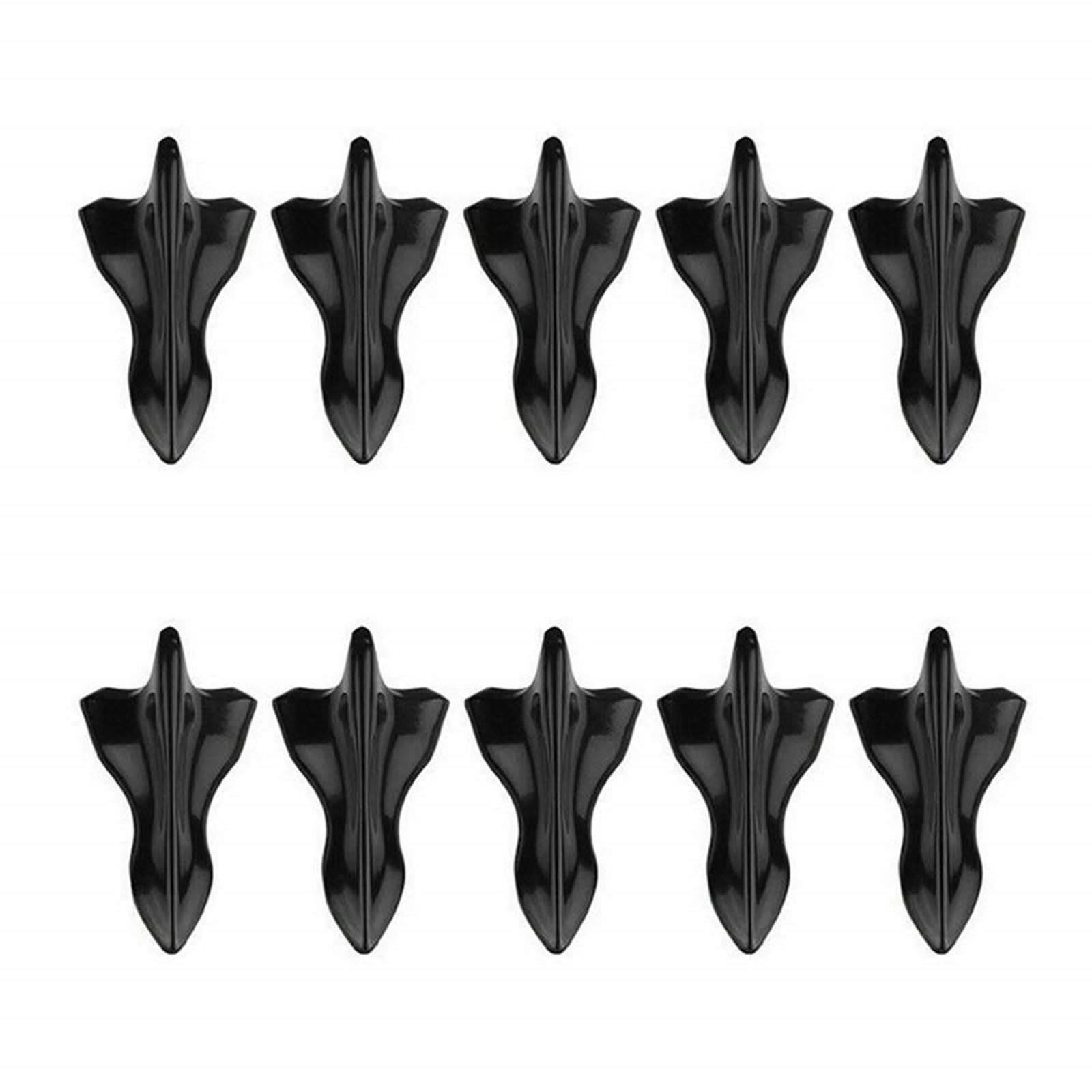 Packung Von 10 Allgemeinen Flossen Whirl Generatoren Stoßfänger Spoiler Ansatz Einfach Zu Verwenden Für Autodachspoiler & Stoßfänger Packung Von 10 Allgemeinen Flossen Whirl Generatoren Stoßfänger Spoiler Ansatz Einfach Zu Verwenden Für Autodachspoiler & Stoßfänger von MLWSKERTY