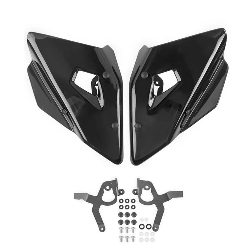 Windschutzscheibe Luftströme Deflektor Flügelverlängerung Spoiler Luftdeflektor Bequeme Fahrt Für R1200GS 2013-2019 von MLWSKERTY