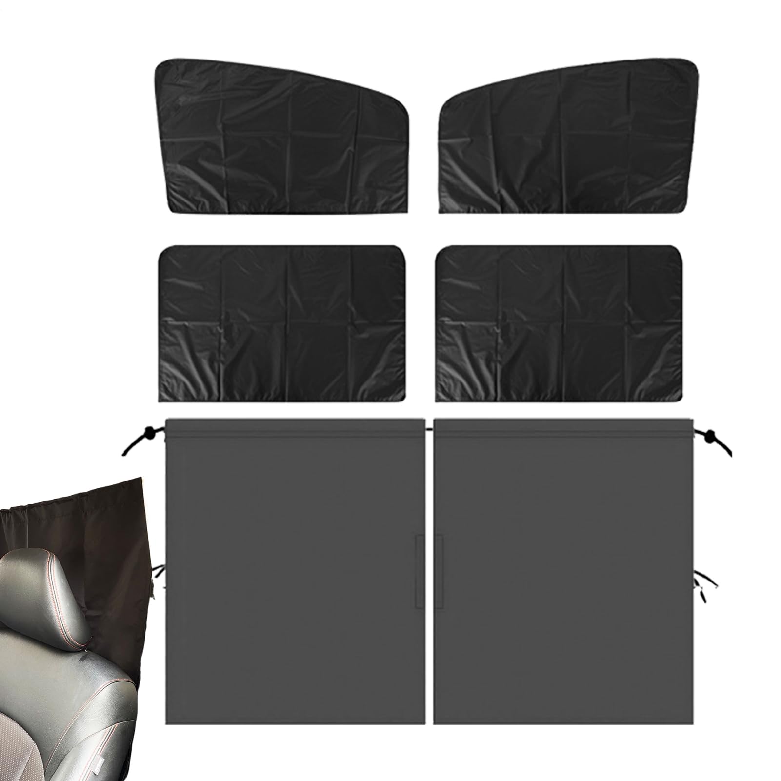 MLqkpwy Autofensterabdeckungen, atmungsaktiver Auto-Sichtschutz, UV-Blockier-Sonnenschutz für Baby-Nickerchen, Camping, Schlaf, Autoreisen, Stillen, Haustierschutz MLqkpwy Autofensterabdeckungen, atmungsaktiver Auto-Sichtschutz, UV-Blockier-Sonnenschutz für Baby-Nickerchen, Camping, Schlaf, Autoreisen, Stillen, Haustierschutz von MLqkpwy