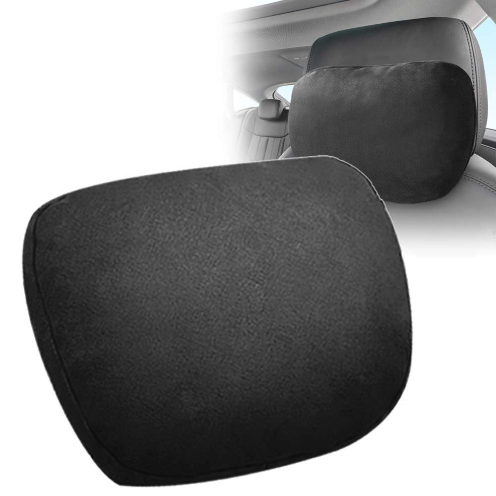 MMIAOO Auto Nackenkissen Auto Sitzkissen Wildleder Kopfstütze für Auto Weiche PP Baumwolle und Ergonomisches Design Schmerzlinderung Nackenstützkissen für Fahren und Reisen (C) von MMIAOO