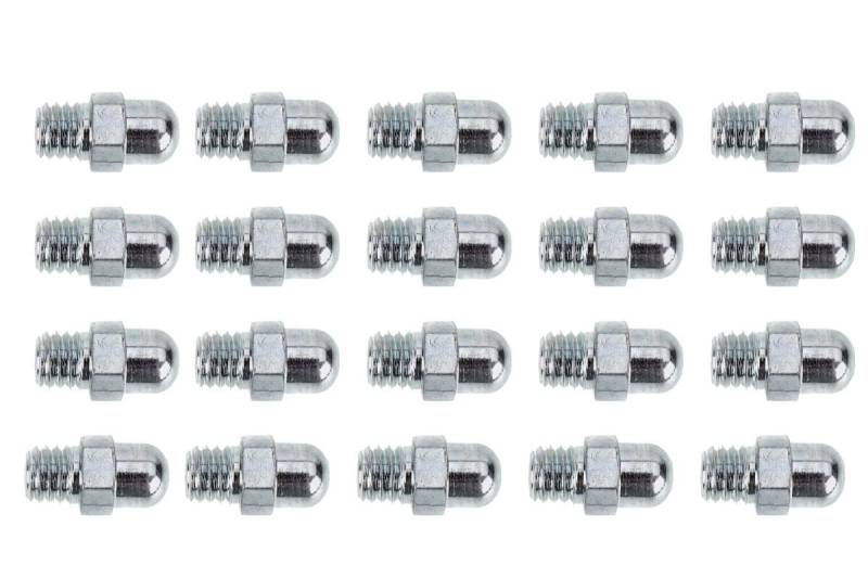 20 x Schmiernippel, Kugelwulstschmierkopf M6x1 DIN 3402 - alte Form von MMM