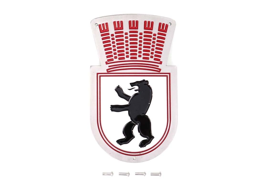 Emblem "Bär" inkl. Halbrundnieten für IWL SR59 Berlin Emblem "Bär" inkl. Halbrundnieten für IWL SR59 Berlin von MMM