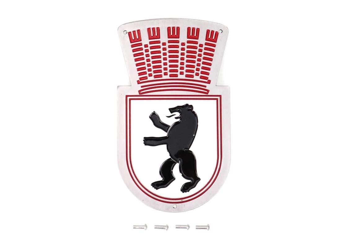 Emblem Bär inkl. Halbrundnieten für IWL SR59 Berlin von MMM