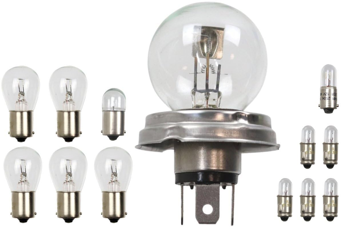 Glühbirnen für MZ TS 250, 250/1-12V (Lampenset, Glühbirnensatz) von MMM