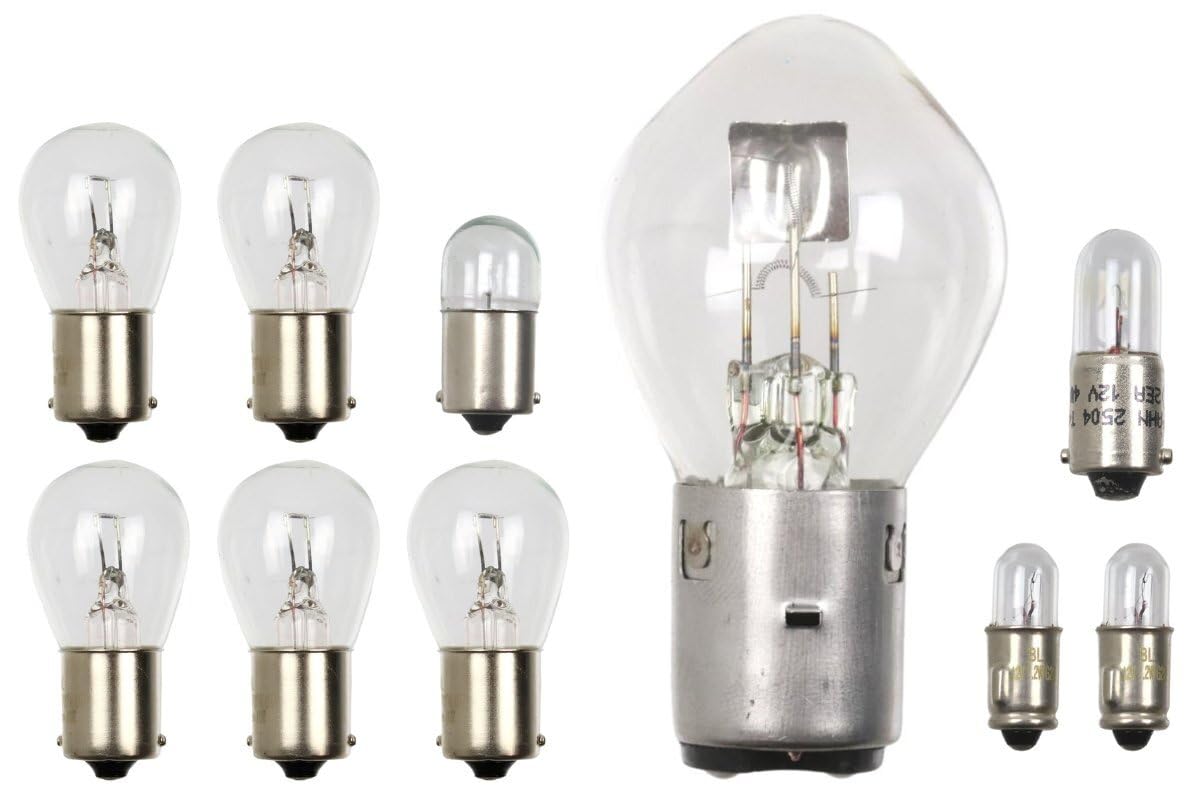 MMM Glühbirnen für SIMSON S50, S51, S70, SR50 zur VAPE-Zündung - 12V (Lampenset, Glühbirnensatz) von MMM