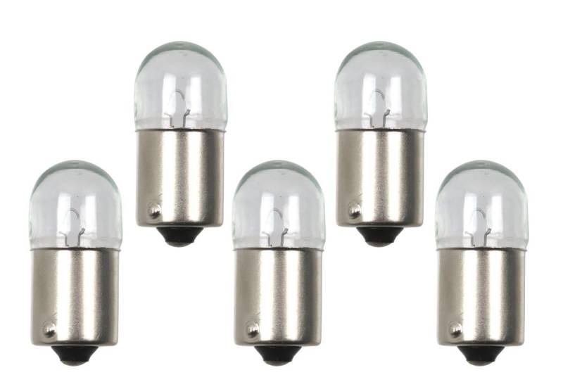 5 x Glühbirne 12V, 5W BA15s (Glühlampe) von MMM