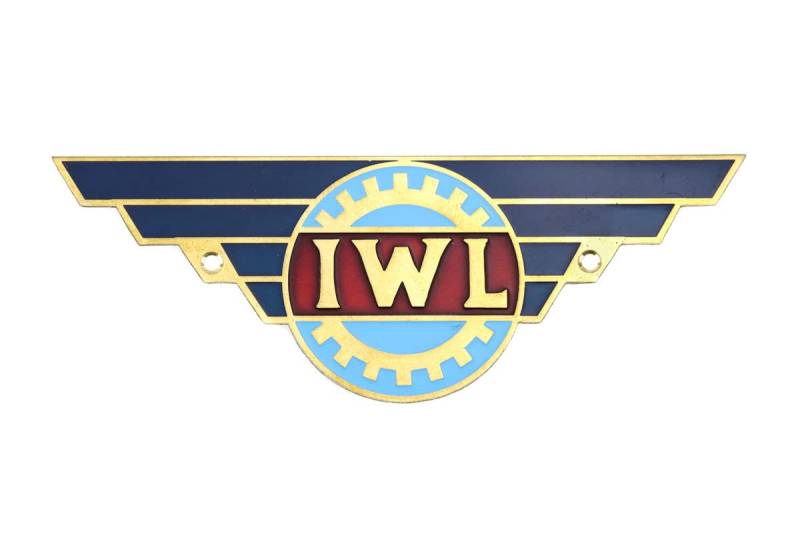 Plakette, Emblem für IWL Berlin SR59, Wiesel von MMM