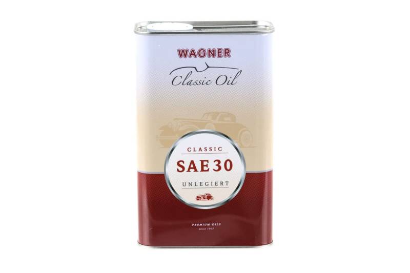 WAGNER Classic Motoröl SAE 30, unlegiert 1 L - Einbereichsmotoröl von MMM