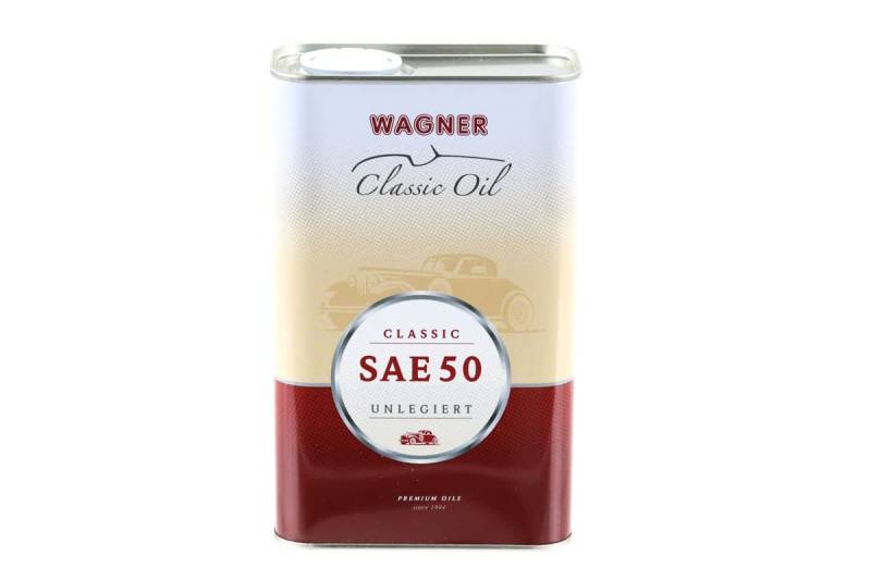WAGNER Classic Motoröl SAE 50, unlegiert 1 L - Einbereichsmotoröl von MMM