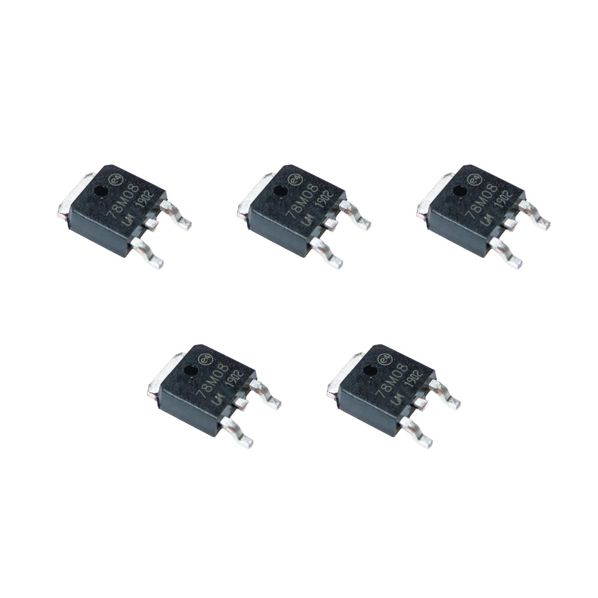5 Stück Spannungsregler 8 V 500 mA 7808 78M08 L78M08 L78M08C LM78M08 TO-252 DPAK 5 Stück Spannungsregler 8 V 500 mA 7808 78M08 L78M08 L78M08C LM78M08 TO-252 DPAK von MMMO