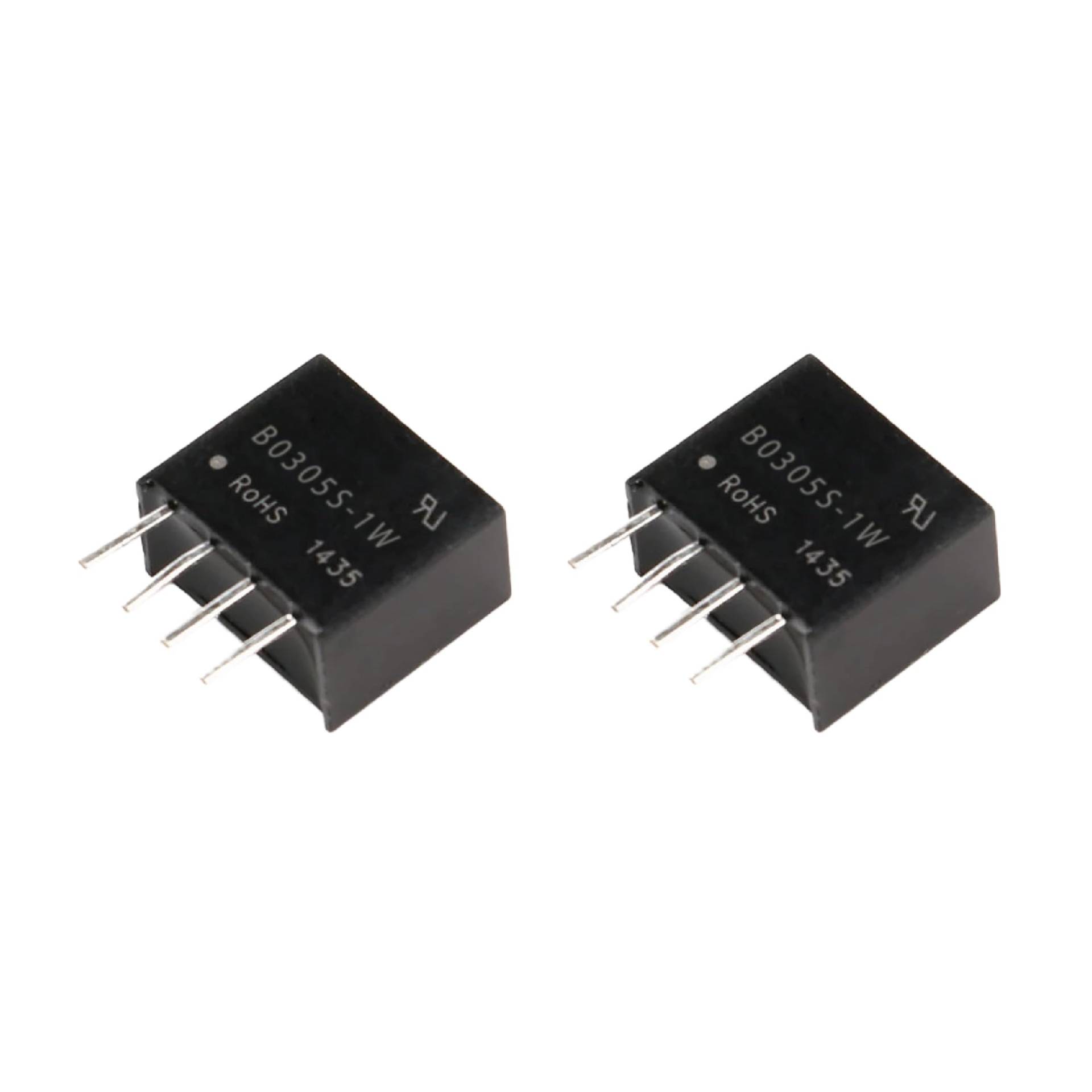 B0305S-1W DC-DC Isolierter Konverter 3.3V auf 5V 200mA 1W SIP - 2 Stück B0305S-1W DC-DC Isolierter Konverter 3.3V auf 5V 200mA 1W SIP - 2 Stück von MMMO