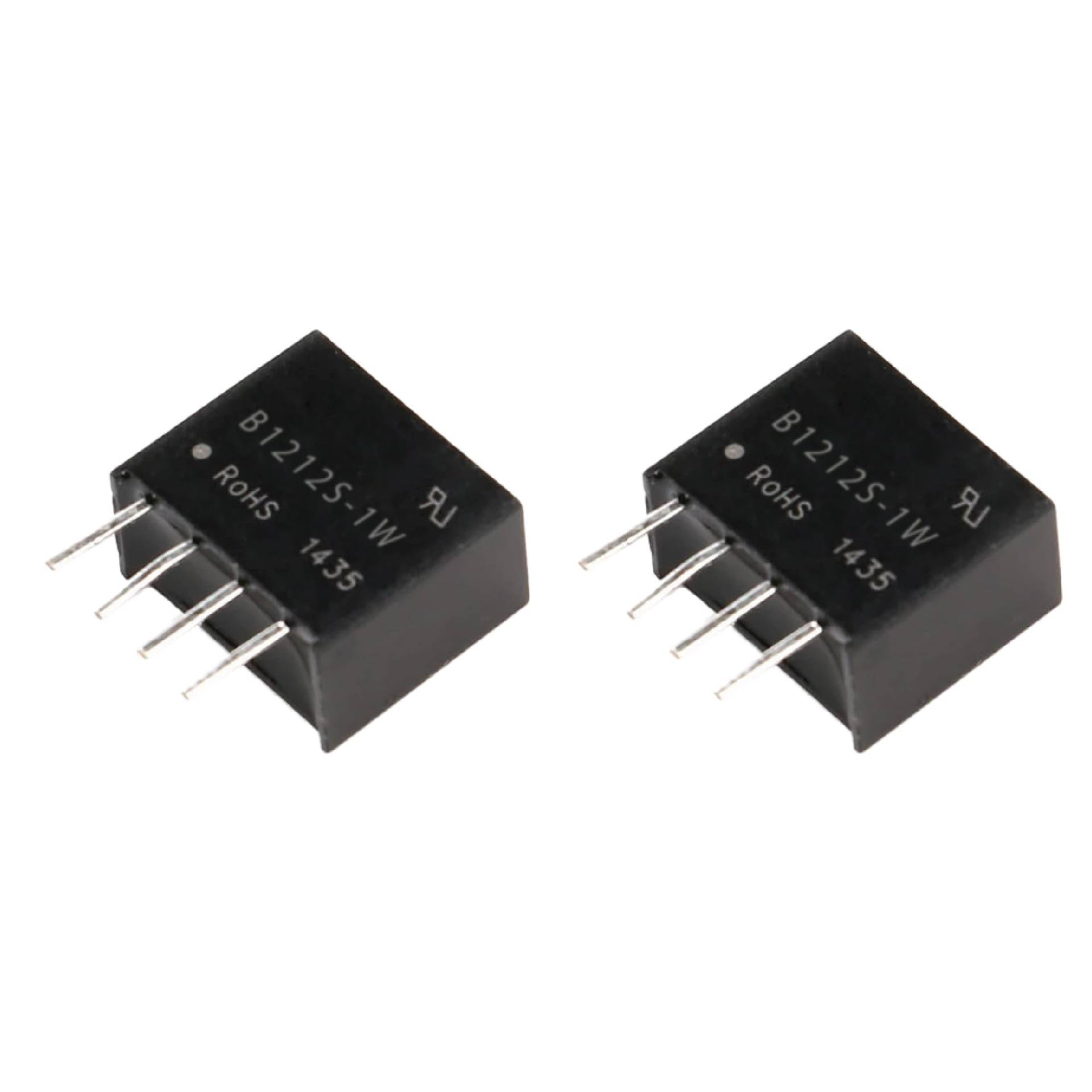 B1212S-1W DC-DC Isolierter Konverter 12V auf 12V 83mA 1W SIP - 2 Stück B1212S-1W DC-DC Isolierter Konverter 12V auf 12V 83mA 1W SIP - 2 Stück von MMMO