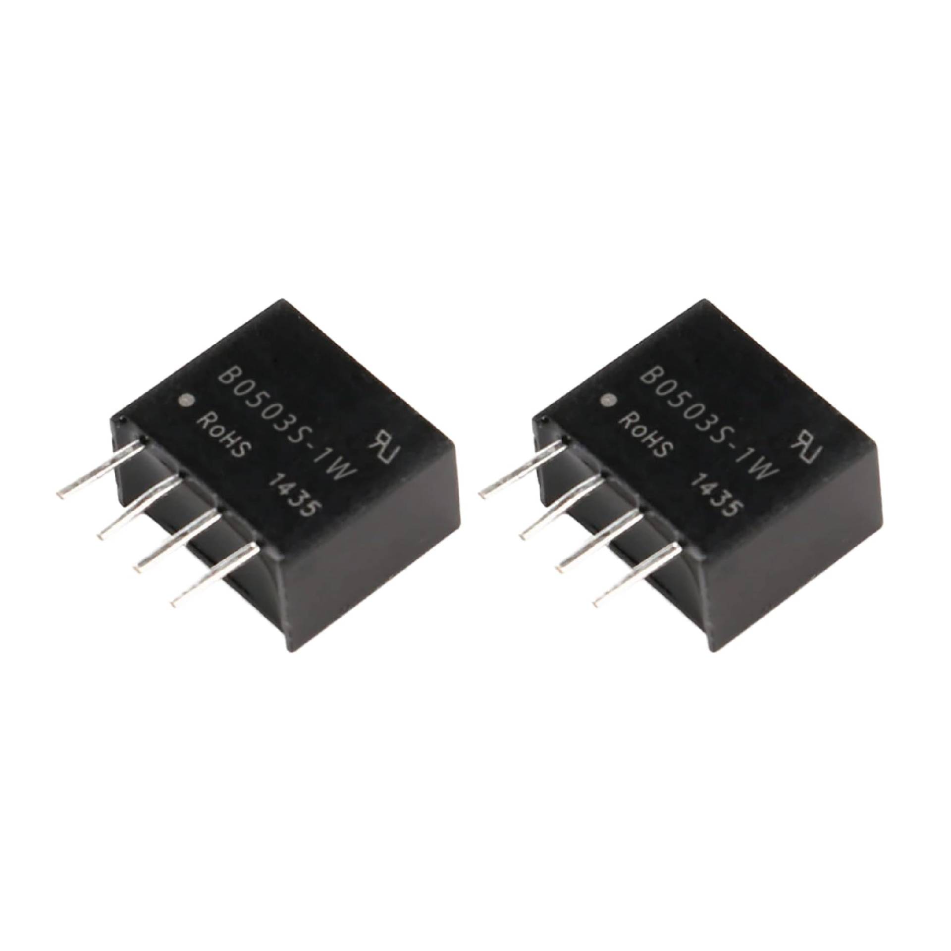 DC-DC Isolierter Konverter B0503S-1W 5V zu 3.3V 303mA 1W SIP - 2 Stück DC-DC Isolierter Konverter B0503S-1W 5V zu 3.3V 303mA 1W SIP - 2 Stück von MMMO