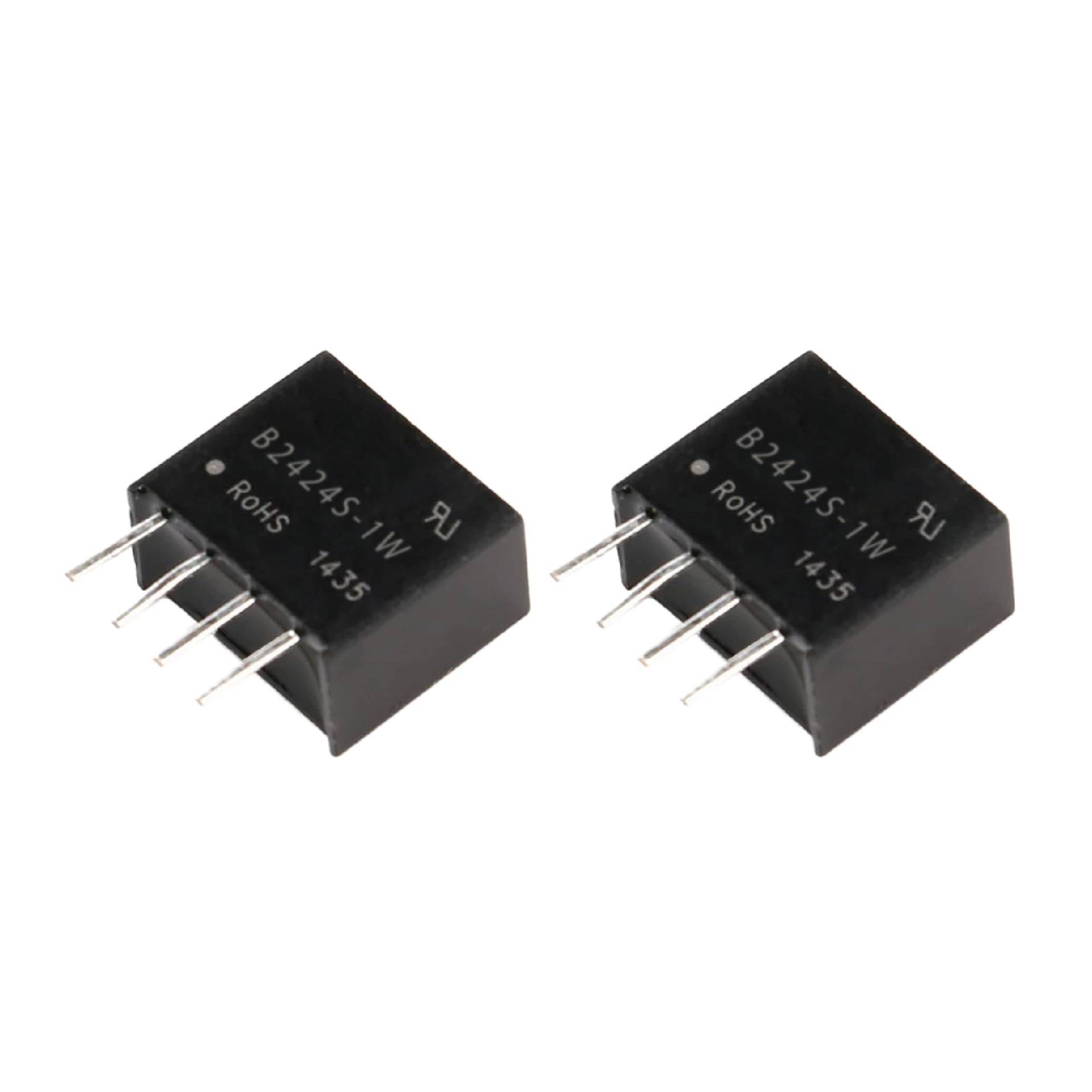 DC-DC Isolierter Konverter B2424S-1W 24V auf 24V 42mA 1W SIP - 2 Stück DC-DC Isolierter Konverter B2424S-1W 24V auf 24V 42mA 1W SIP - 2 Stück von MMMO