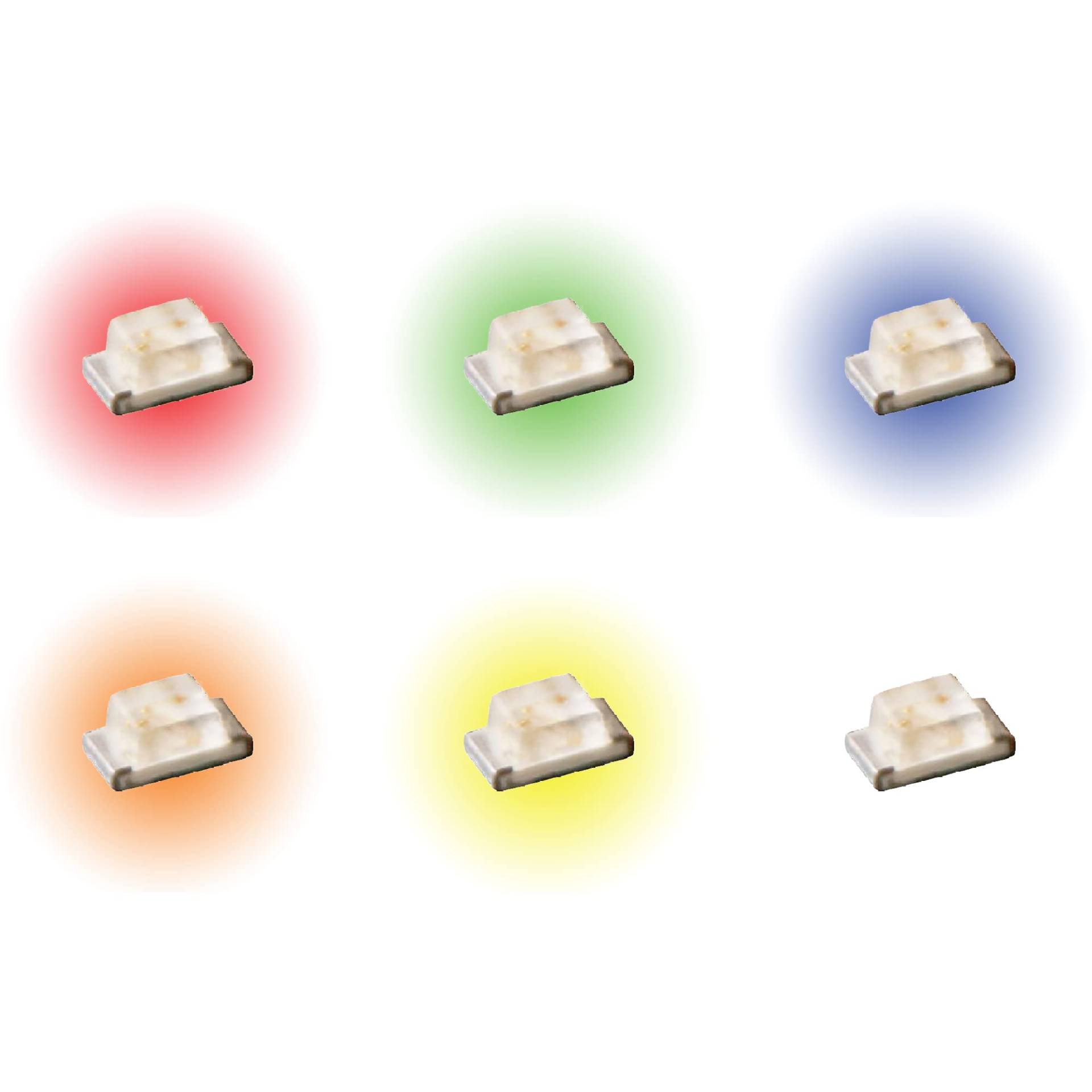 LED-Set SMD 0402 – 6 Farben – 60 Stück LED-Set SMD 0402 – 6 Farben – 60 Stück von MMMO