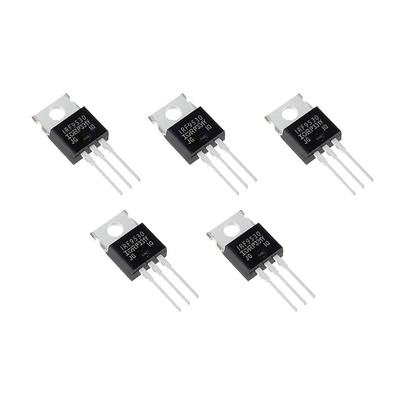 Set mit 5 MOSFET P-Channel IRF9530 von MMMO