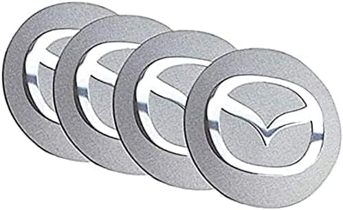 4 Stück Radkappenaufkleber für Mazda 3, Auto-Radkappen-Dekorationsaufkleber Einfach zu Verwenden für Die Autoraddekoration 4 Stück Radkappenaufkleber für Mazda 3, Auto-Radkappen-Dekorationsaufkleber Einfach zu Verwenden für Die Autoraddekoration von MMPZZ