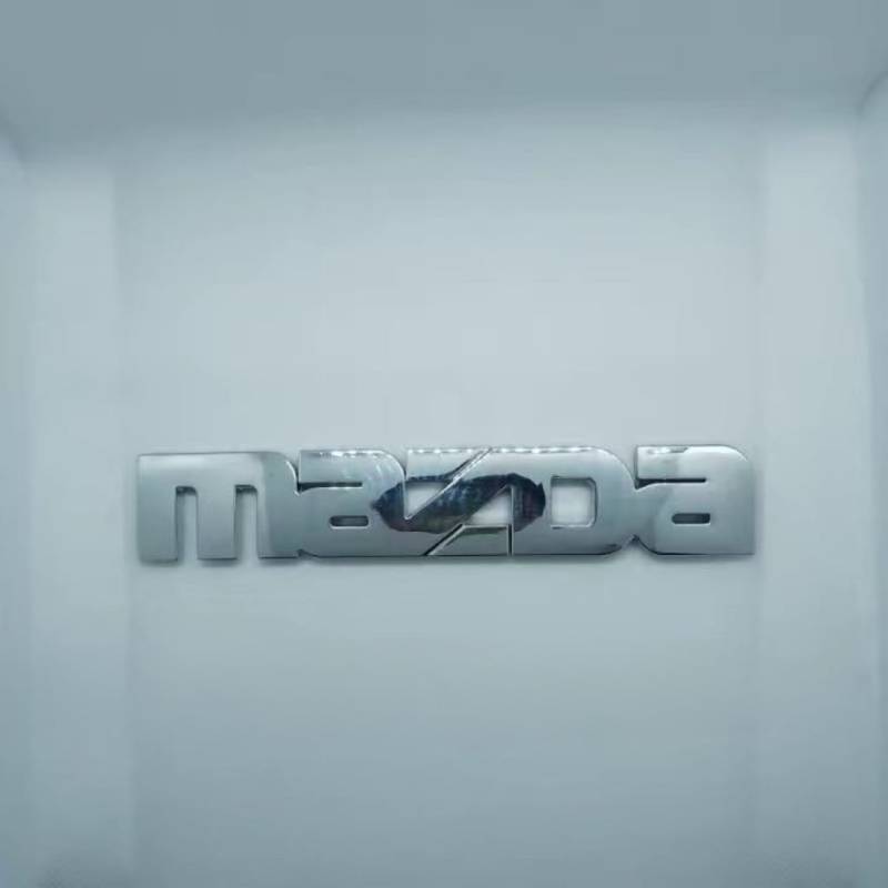 Auto Logo Aufkleber für Mazda MX-5, Kühlergrill Logo & Kofferraum-Emblem Emblem Emblem Heckklappe Kofferraum Kotflügel Auto Dekoration,D von MMPZZ