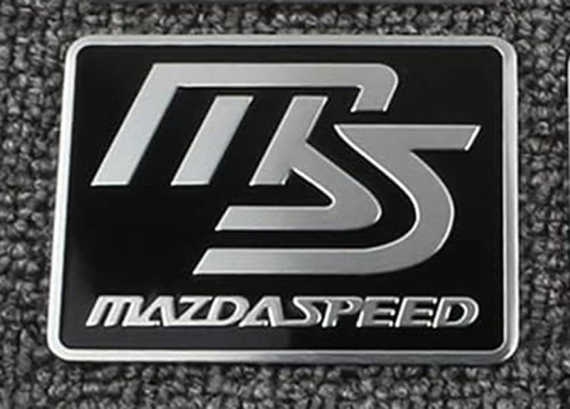 Auto Logo Aufkleber für Mazda Onksera CX-5 CX-4 CX-9, Kühlergrill Logo & Kofferraum-Emblem Emblem Emblem Heckklappe Kofferraum Kotflügel Auto Dekoration,Black-A von MMPZZ